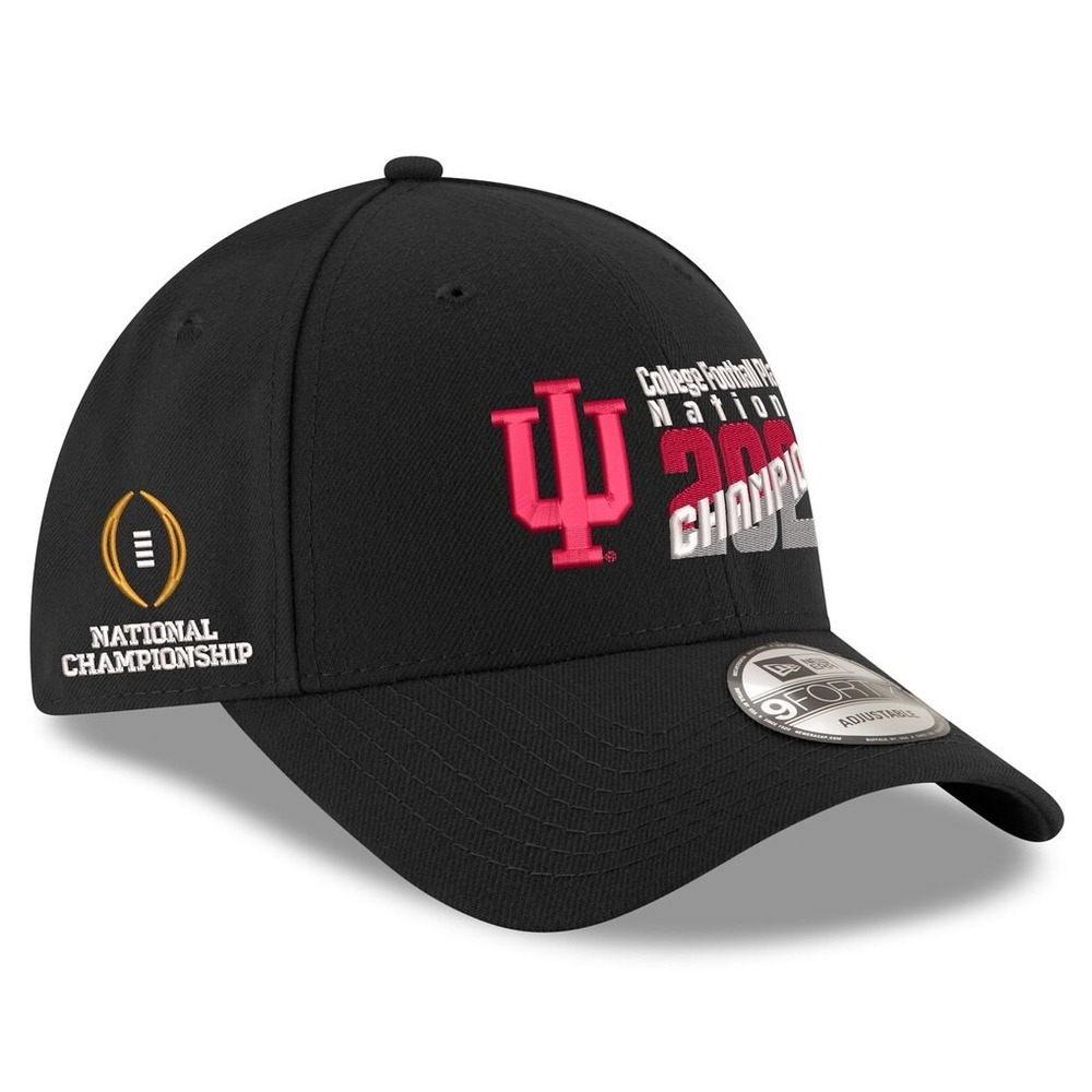 New Era Indiana Hoosiers 2025 College Football Champions 9FORTY Snapback Hat Cap